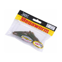 Съедобные искусственные виброхвосты LUCKY JOHN LJ Pro Series MEGAWORM 2,5in, цвет 085, 8шт. 140189-085