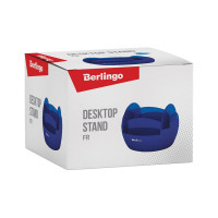 Вращающаяся настольная подставка BERLINGO FR синий MOn00062