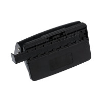 Дырокол BERLINGO Office Soft 10 листов, пластиковый, красный, с линейкой DDp_10163