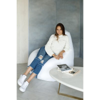 Кресло-мешок DreamBag цвет белый Оксфорд 4XL 5000131