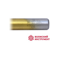 Сверло по металлу ц/х средняя серия с покрытием нитридом титана (9.5 мм; Р6М5-TiN; А) Волжский Инструмент 161764