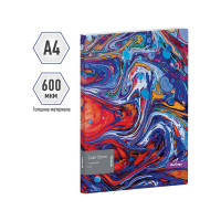 Папка на 4 кольцах BERLINGO Color Storm 24 мм, 600 мкм, D-кольца, с внутренним карманом RB4_4D031