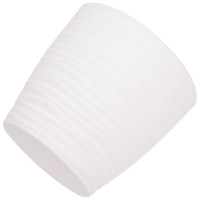 Кашпо с поддоном IDEA ДЮНА 150 мм, 1.7 л Белый М 3068