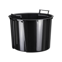 Кашпо круглое с вкладышем IDEA ПИЛАР 390х750 мм 23/69 л Белый М 3088