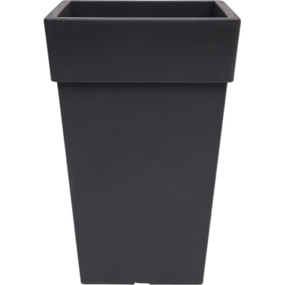Кашпо IDEA ТУБУС 200х200 мм, 4.5 л Графитовый М 3177