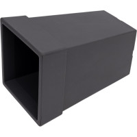 Кашпо IDEA ТУБУС 200х200 мм, 4.5 л Графитовый М 3177