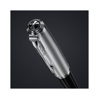 Шариковая ручка Parker 51 Black CT черная, 1.0 мм, поворотный, подарочная упаковка 2123493