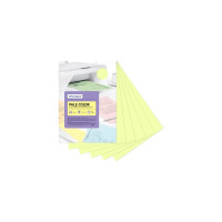 Цветная бумага OfficeSpace Pale Color A4, 80 г/м2, 100 листов, желтый PC_38232 315729
