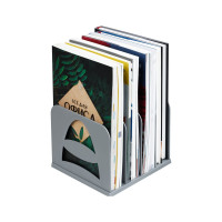 Вертикальный лоток-сортер Стамм сборный, 4 отделения, серый СО01