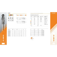 Фреза G1-4BN-1400-M (14х14х28х75 мм) АКСИС 00001371605