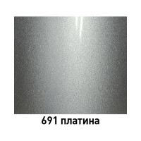 Краска Mobihel 691 Платина металлик, банка, 1 л 47896502