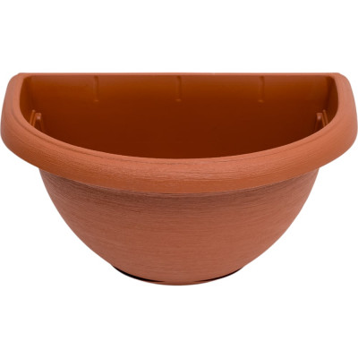 Настенное кашпо с креплением PLASTECNIC S.p.A. 7102603107 TERRAE WALL 31.5х18.4 см, 4.3 л, терра 063173