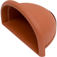 Настенное кашпо с креплением PLASTECNIC S.p.A. 7102603107 TERRAE WALL 31.5х18.4 см, 4.3 л, терра 063173