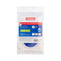 Насадка-моп для швабры-рамки OfficeClean Professional карманы, 40х11см, хлопок, длинный ворс 266760