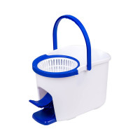 Набор для уборки OfficeClean Professional ведро 5 л с отжимом и педалью, швабра с круглой насадкой 266768