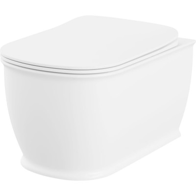 Безободковый подвесной унитаз Lavinia Boho Bell Pro в наборе 2 в 1 3301002R