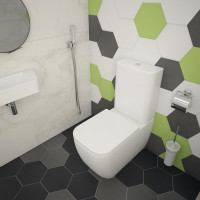 Напольный унитаз компакт Lavinia Boho One 3302001P