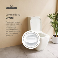 Напольный унитаз компакт Lavinia Boho One 3302001P