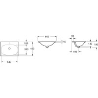 Врезная раковина для ванной Lavinia Boho Bathroom Sink 33312010