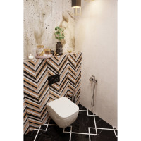 Подвесной унитаз Lavinia Boho One Compacto 3302003C