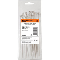 Хомут TDM ELECTRIC 8,8х750 мм, нейлон, белый, 50 шт. SQ0515-0158