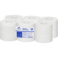 Бумага туалетная д/дисп Luscan PROFESSIONAL Luscan Professional 2сл белая цел 170м 12рул/уп 601112