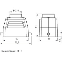 Корпус Emas EBM06GU30