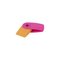 Прямоугольный ластик Faber-Castell Sleeve Mini 54х25х13 мм, пластиковый футляр, ассорти тренд цвета 182445