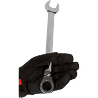 Гаечный комбинированный ключ Jonnesway W60122 трещоточный, с реверсом, 22 мм 46315