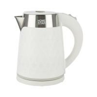 Чайник HomeStar HS-1021 1.7 л белый двойной корпус 102760