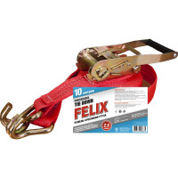 Стяжка крепления груза FELIX крюк, 10 м, 2.5 т 411040055