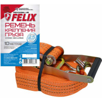 Стяжка крепления груза FELIX крюк, 10 м, 2.5 т 411040055