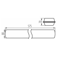 Светильник светодиодный линейный KANLUX MAH LED HI 19W NW RYF/ 22606