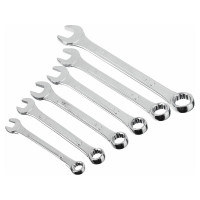 Набор рожково-накидных ключей ЕРМАК 6 предметов 8-17мм, усиленные, в сумке 736-043