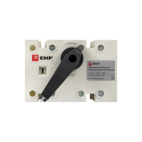 Рубильник-выключатель EKF 63A 3P с рукояткой PowerSwitch PROxima psds-63-3