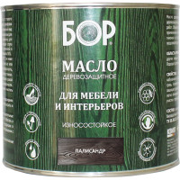 Масло для дерева, мебели и интерьеров Бор палисандр, 1,7 кг 4690417074341