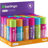 Клей-карандаш Berlingo Fuze, 20г, 24 шт в упаковке, K2012
