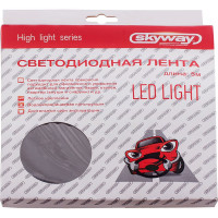 Светодиодная лента SKYWAY 12V 500см 150 SMD 5050 Синяя катушка белая основа S03201021