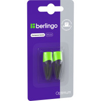 Набор грифелей для циркуля Berlingo Optimum, 24 шт  в упаковке, 2 мм, 2 пенала по 5 шт , блистер с отсеком  PS_00102