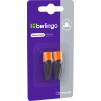 Набор грифелей для циркуля Berlingo Optimum, 24 шт  в упаковке, 2 мм, 2 пенала по 5 шт , блистер с отсеком  PS_00102