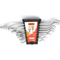 Набор двусторонних накидных ключей HORTZ 8штук, 6-22 мм, в клипсе HOR 125953