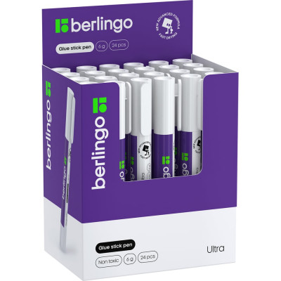 Клей-карандаш Berlingo Ultra, 06г, 24 шт в упаковке, FPp_06000
