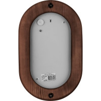 Светильник TDM ELECTRIC НПБ1202 венге овал с решеткой 100Вт IP54 SQ0303-0439