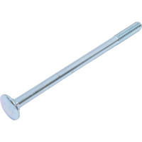 Мебельный болт КРЕП-КОМП цинк, DIN603, 8х140, пр. 5.8, 4 шт. бм8140мф