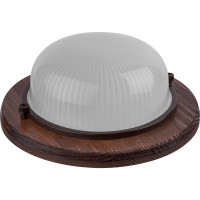 Светильник TDM ELECTRIC НПБ1301 венге круг 60Вт IP54 SQ0303-0431