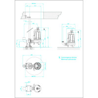 Погружной фекальный насос Dreno Pompe COMPATTA 3 T 2000016