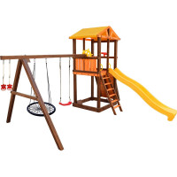 Игровой комплекс (ИК) Perfetto Sport «Pitigliano-5» + качели Паутина СГ000004976