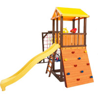 Игровой комплекс (ИК) Perfetto Sport «Pitigliano-11» + качели Паутина СГ000004993