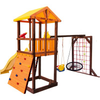 Игровой комплекс (ИК) Perfetto Sport «Pitigliano-11» + качели Паутина СГ000004993