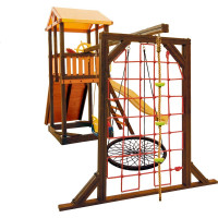 Игровой комплекс (ИК) Perfetto Sport «Pitigliano-11» + качели Паутина СГ000004993